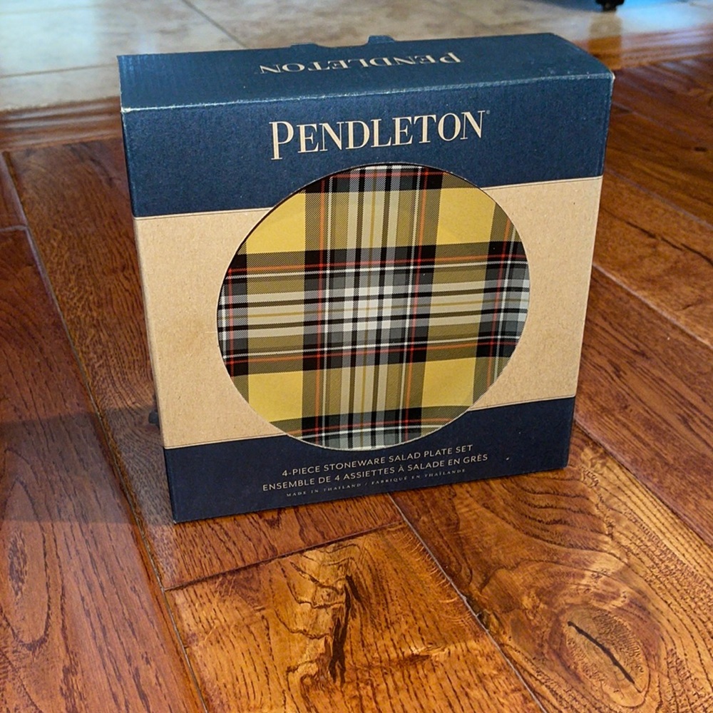 Pendleton Tartan Salad Plates